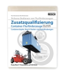 Titelbild der Zusatzqualifizierung für Container-Flurförderzeuge
